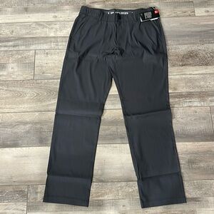 Under Armour loose straight leg golf pants // 36x32